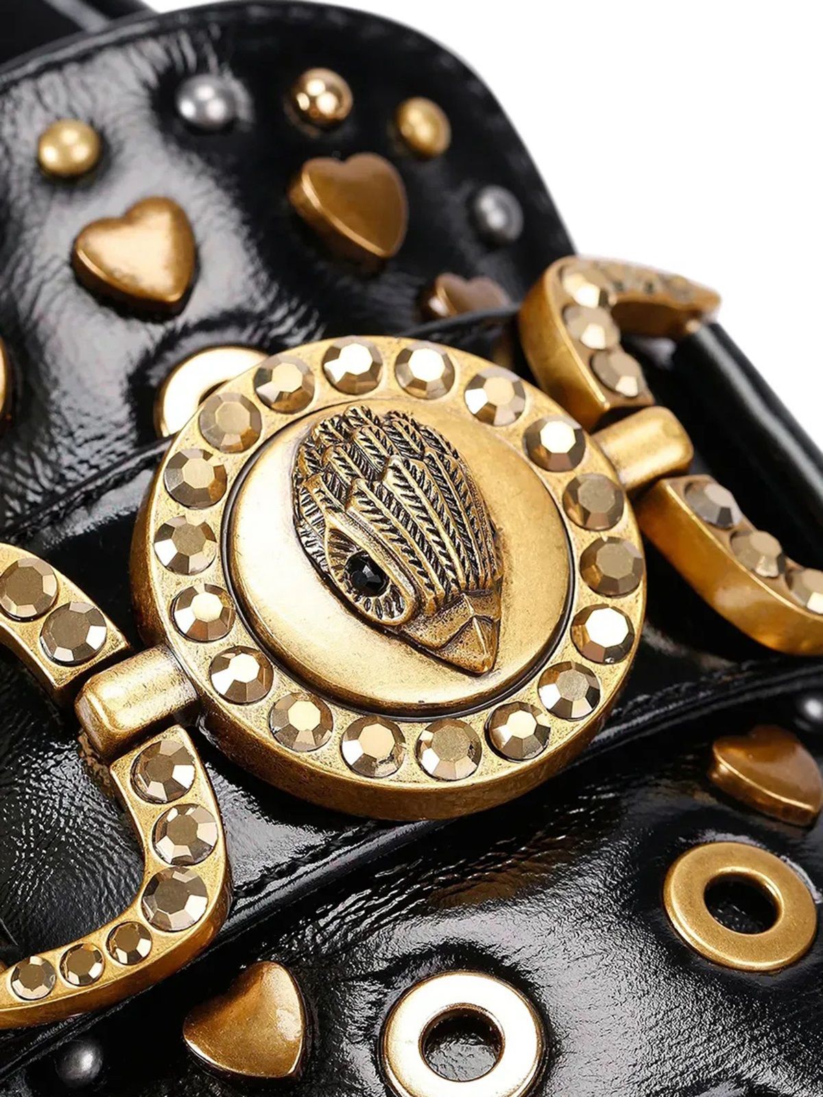 MANSION STUD LOAFER #BLACK KURT GEIGER LONDON Shoes 4737405309