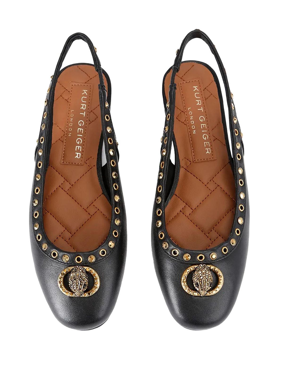 CHELSEA BALLET SLING #BLACK  KURT GEIGER LONDON Shoes 4735100109