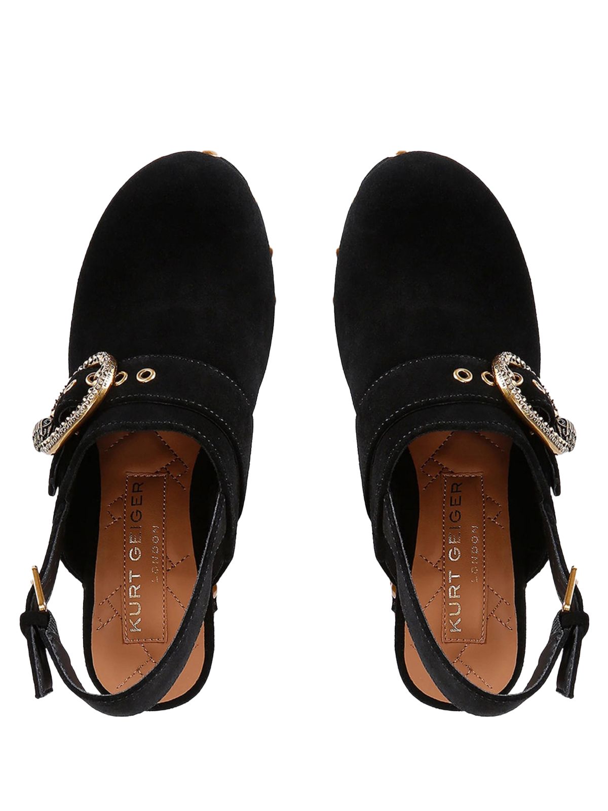 MAYFAIR CLOG SLINGBACK #BLACK KURT GEIGER LONDON Shoes 4724700209