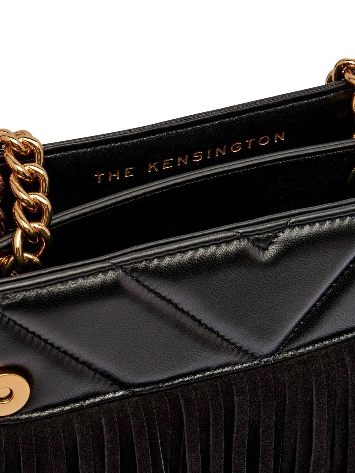 KENSINGTON FRINGE #BLACK  KURT GEIGER LONDON Bags 4701100129