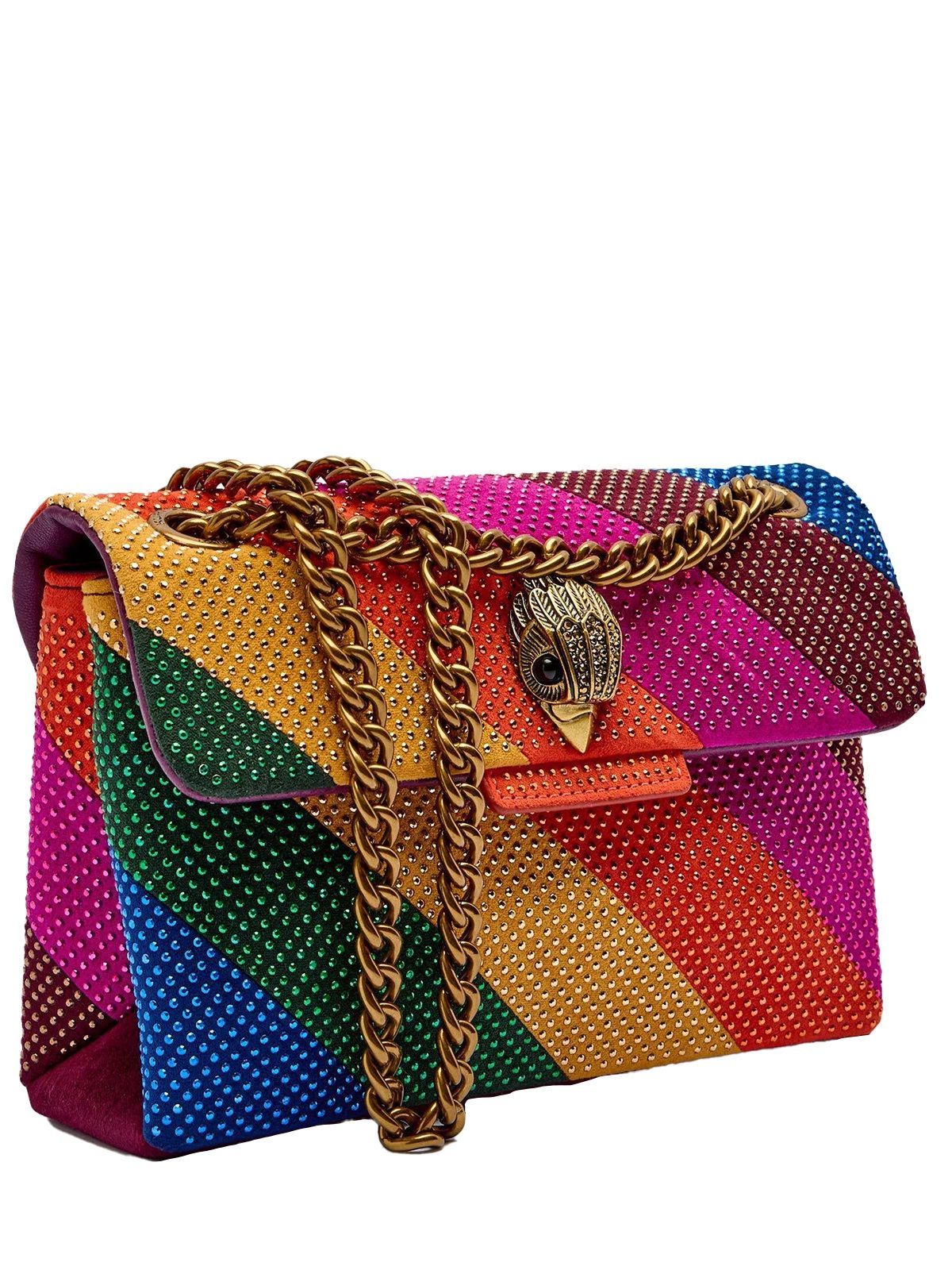 FABRIC MINI KENSINGTON L #MULTI KURT GEIGER LONDON Bags 4711299609