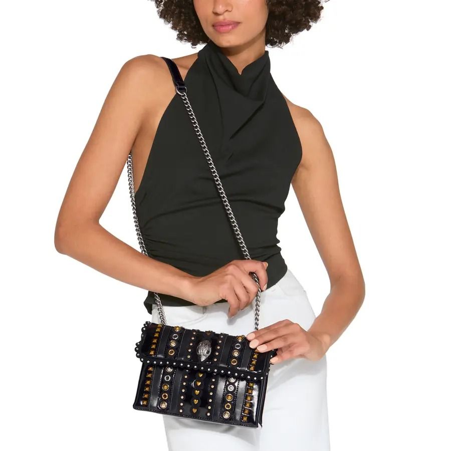 MD KENSINGTON STUDS #BLACK KURT GEIGER LONDON Bags 4697005019