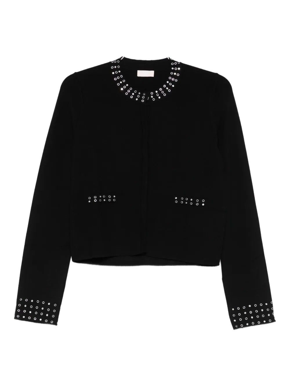 3.0 ECS GIACCA MAGLIA NERO #22222 LIU JO Jersey MF5044MS49I 22222