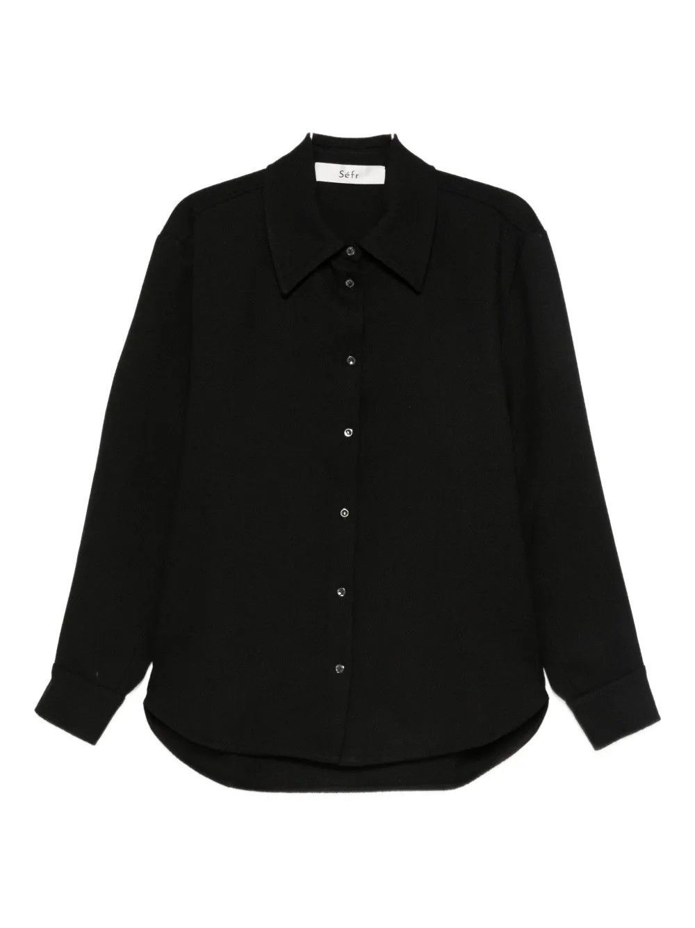 WILLA SHIRT STRUCTURED #COAL SEFR Shirt WSS25WILLASTR