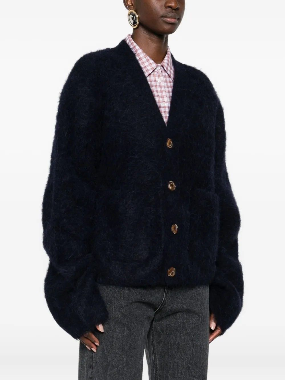 LEE CARDIGAN #NEPTUNE ALPACA SEFR Maglieria WFW25LEENEP