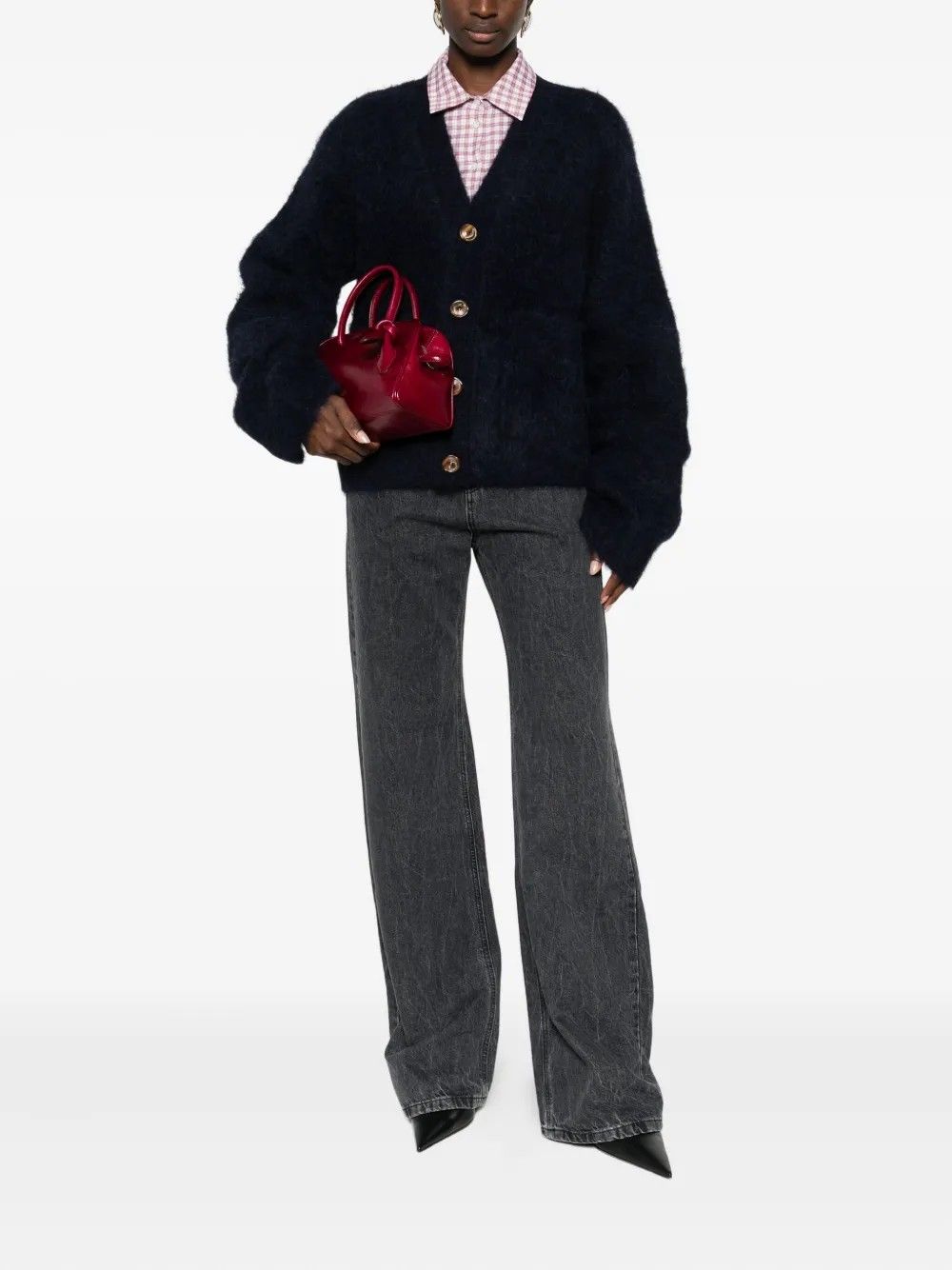 LEE CARDIGAN #NEPTUNE ALPACA SEFR Maglieria WFW25LEENEP