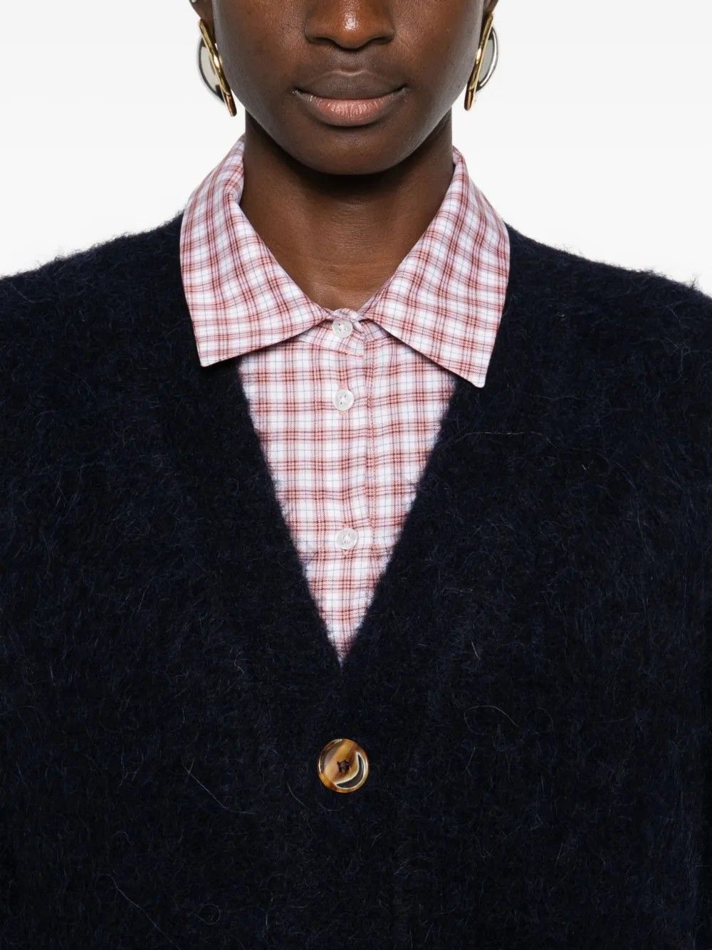 LEE CARDIGAN #NEPTUNE ALPACA SEFR Jersey WFW25LEENEP