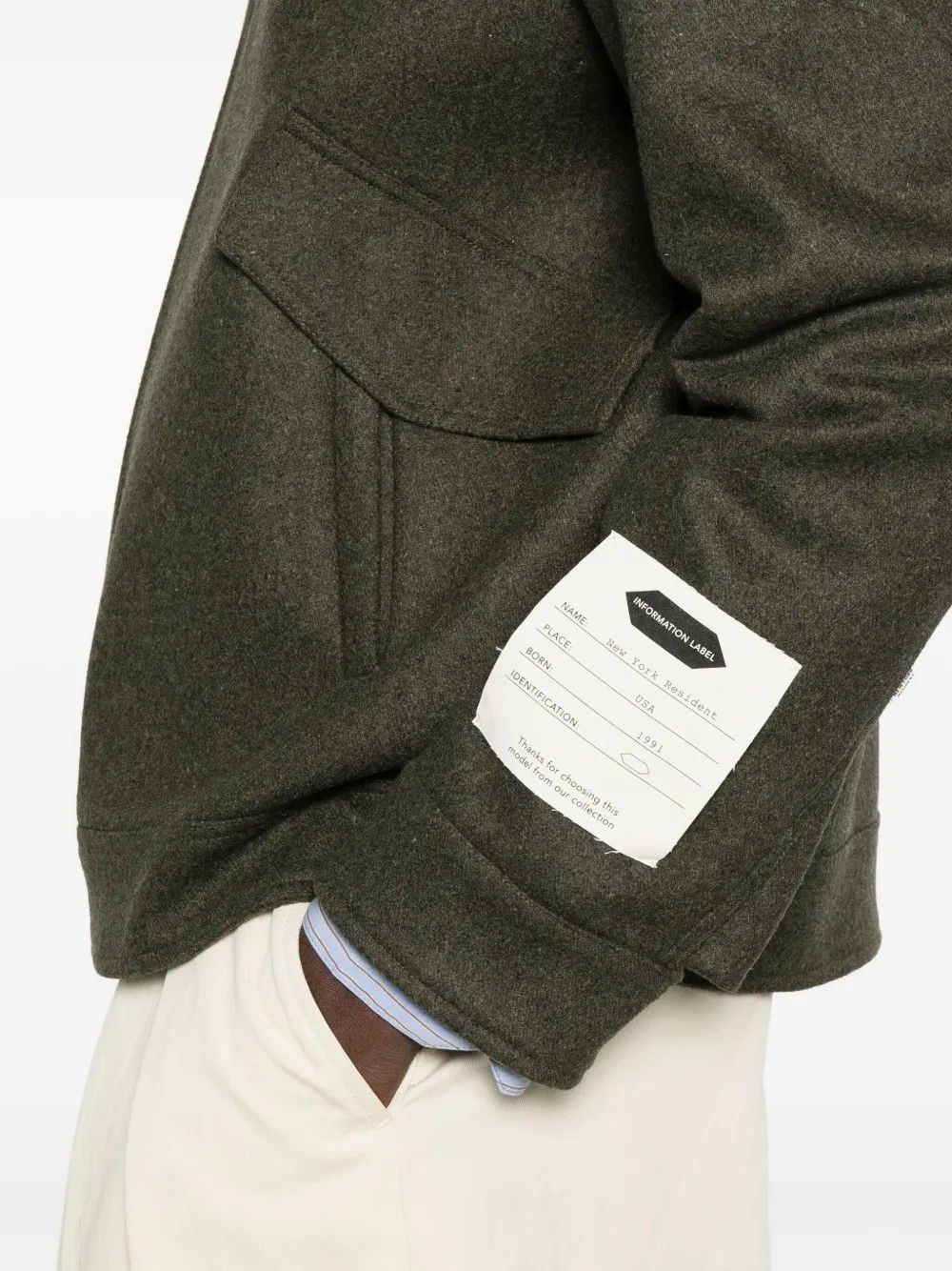 GIUBBINO #VERDE NEW YORK RESIDENT Outerwear BOISE/2K142