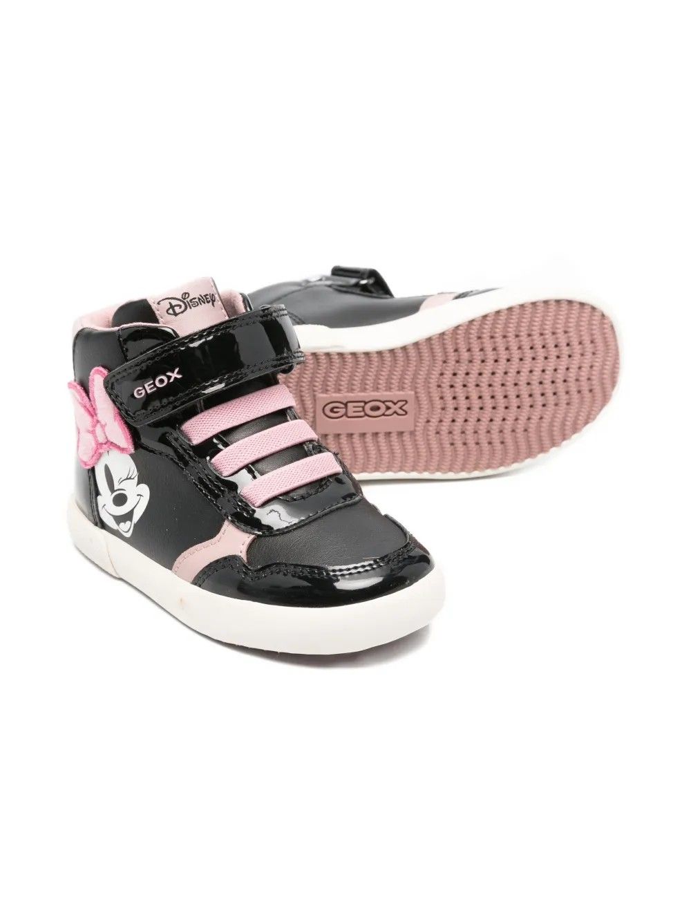 B GISLI GIRL C BLACK/OLD ROSE #C9289 GEOX Scarpe B561MC 00254 C9289