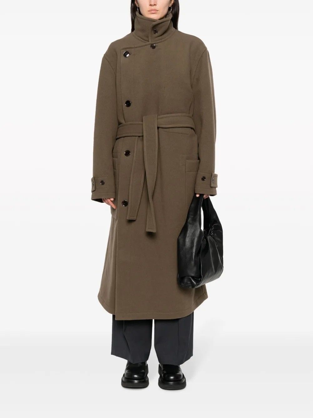 WRAP COAT #BR500 LEMAIRE Outerwear CO1037 LF1116