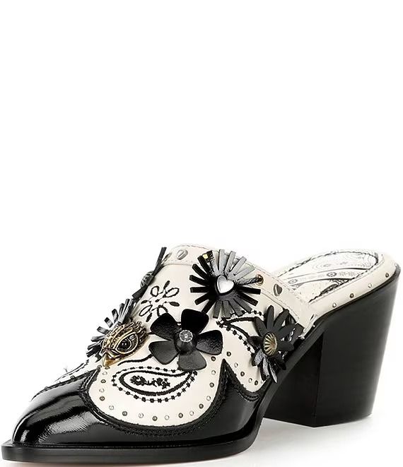 FLOWER WESTERN MULE #BLACK KURT GEIGER LONDON Shoes 4727205189