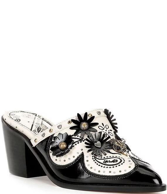 FLOWER WESTERN MULE #BLACK KURT GEIGER LONDON Shoes 4727205189