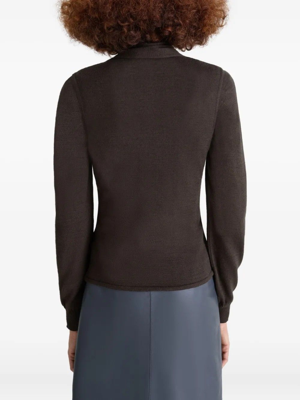 ASYMMETRICAL SLEEVELESS CARDIGAN #BR397 LEMAIRE Top TO1485 LK087