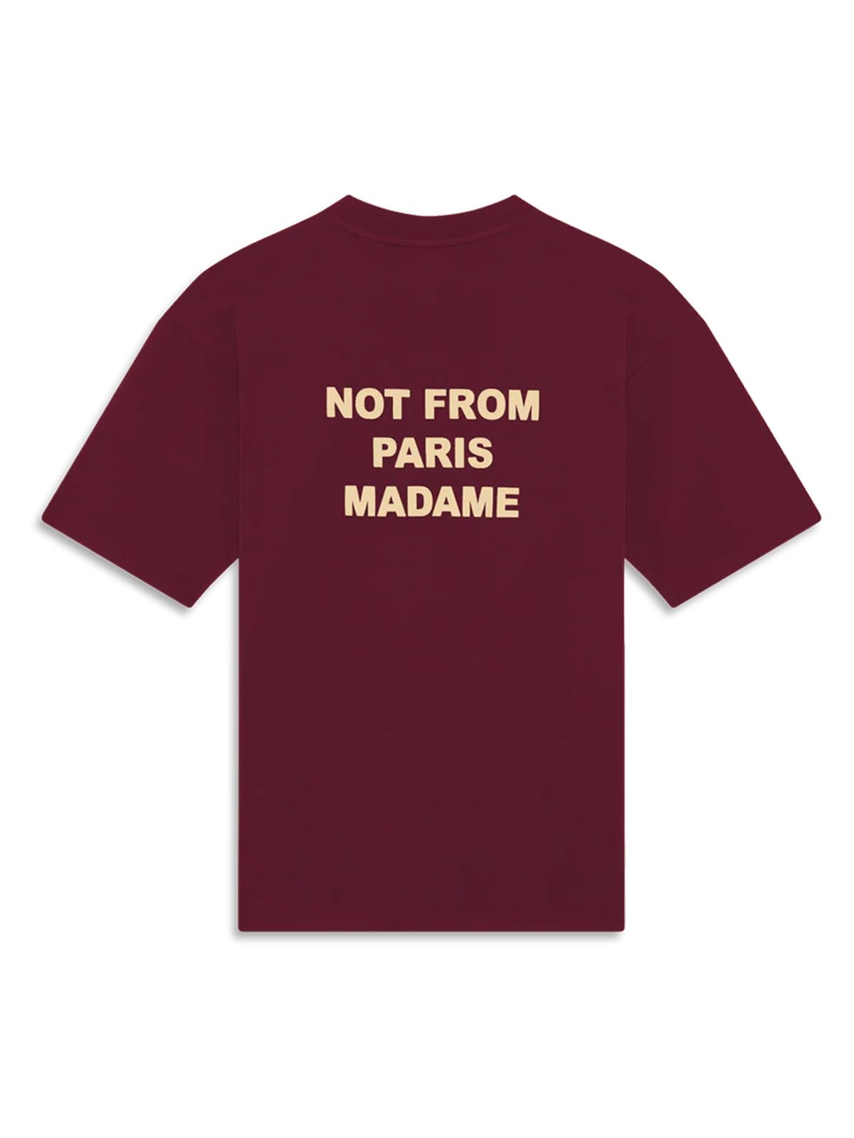 LE T-SHIRT SLOGAN #WINE DROLE DE MONSIEUR T-shirt I TS203 CO002 WN