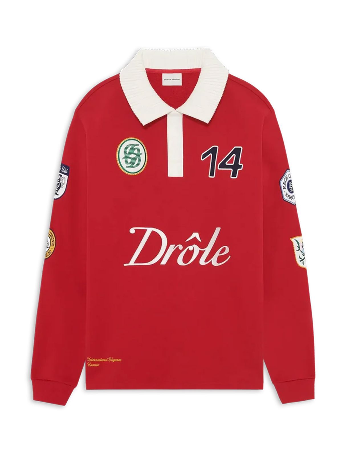 LE POLO RACING #RED DROLE DE MONSIEUR Jersey I PL158 CO127 RD