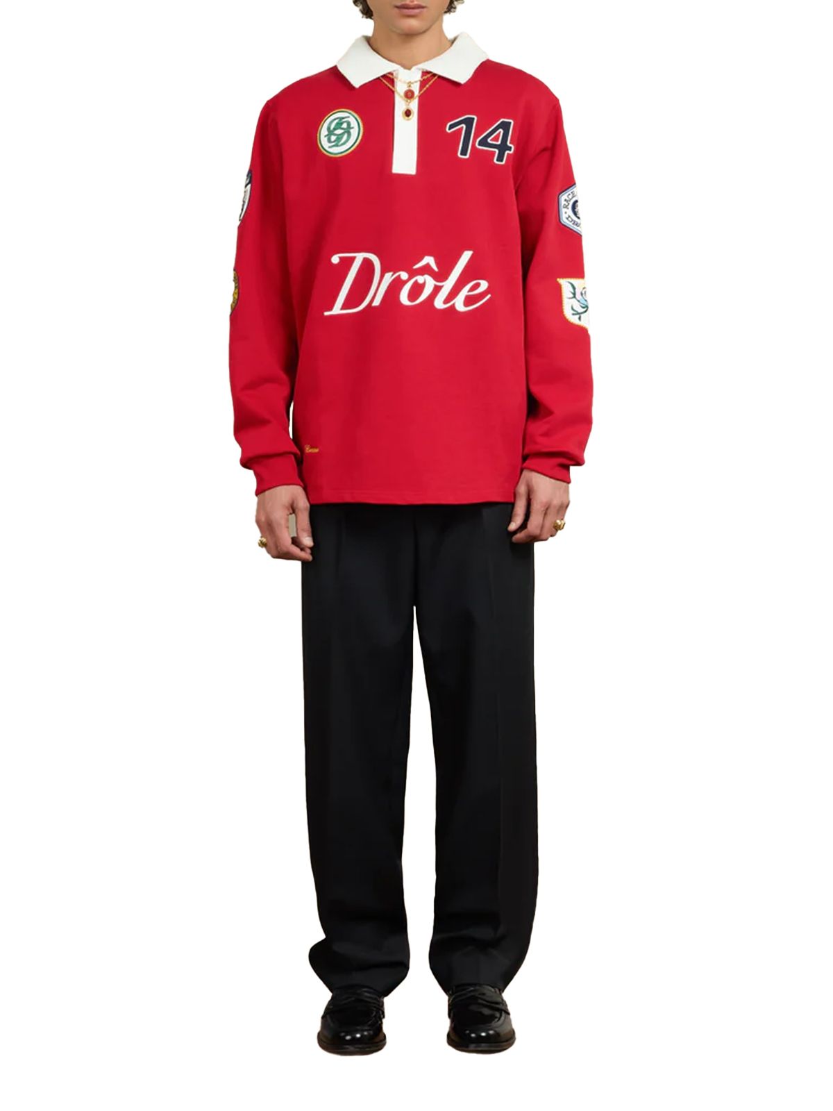 LE POLO RACING #RED DROLE DE MONSIEUR Jersey I PL158 CO127 RD