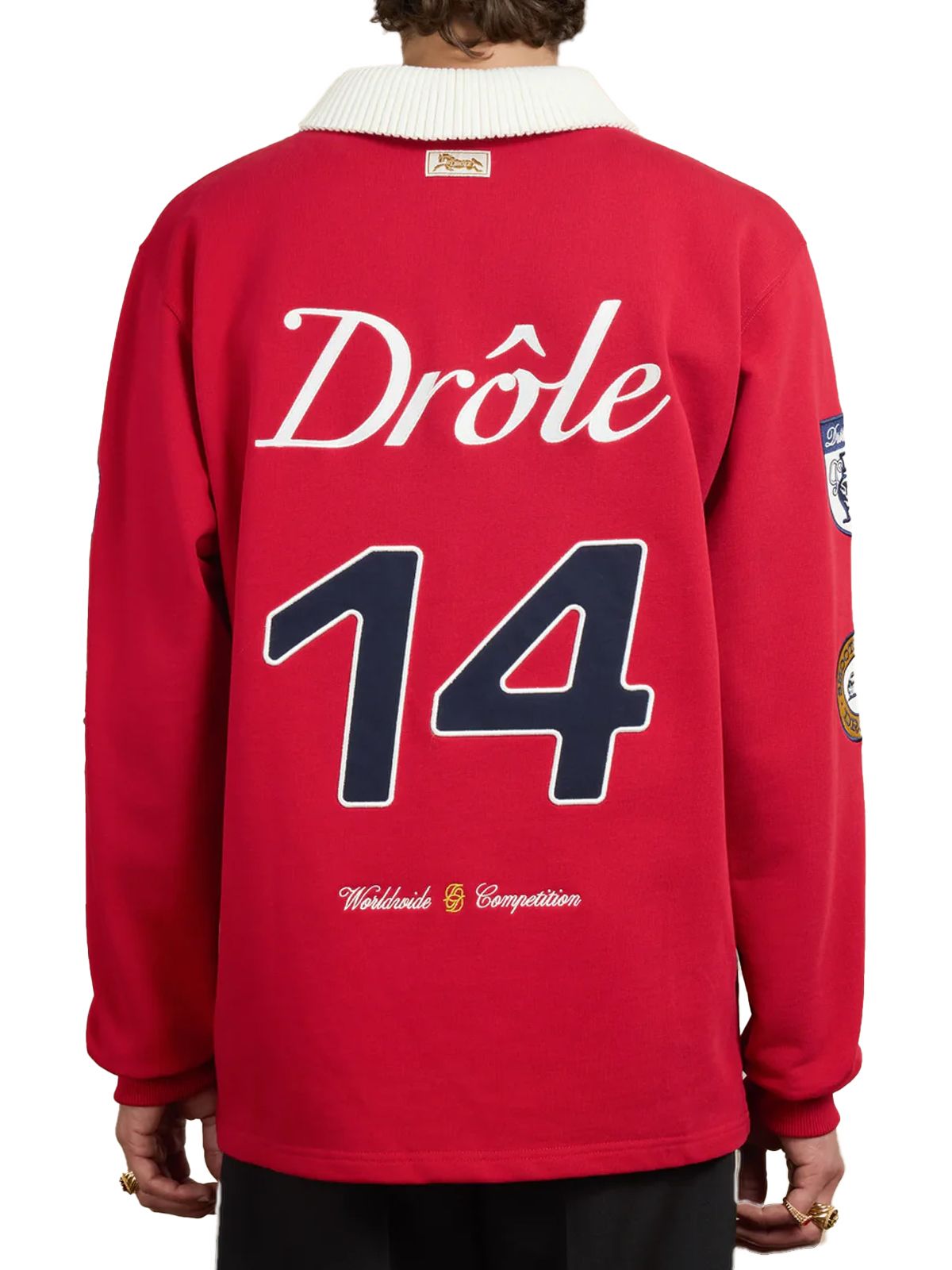 LE POLO RACING #RED DROLE DE MONSIEUR Jersey I PL158 CO127 RD