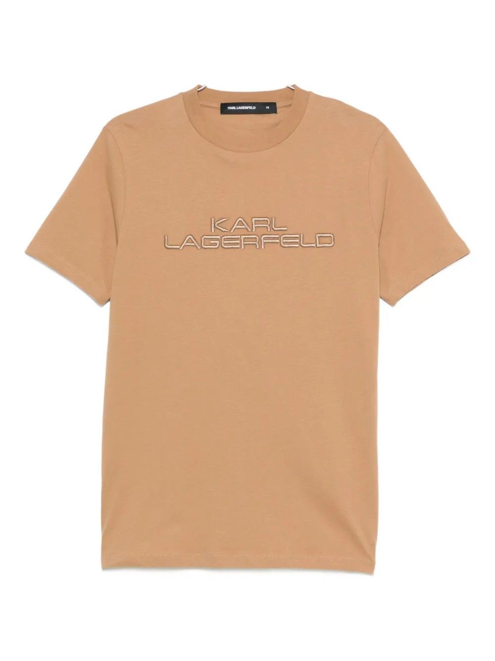 T-SHIRT CREWNECK CAMEL #430 KARL LAGERFELD T-shirt 75503755422