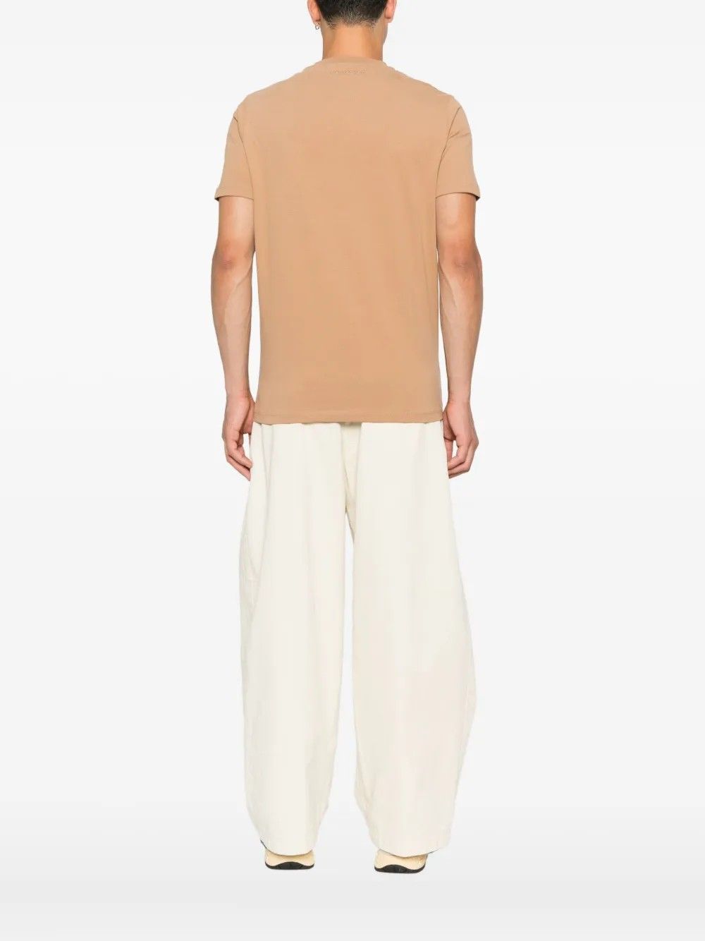 T-SHIRT CREWNECK CAMEL #430 KARL LAGERFELD T-shirt 75503755422