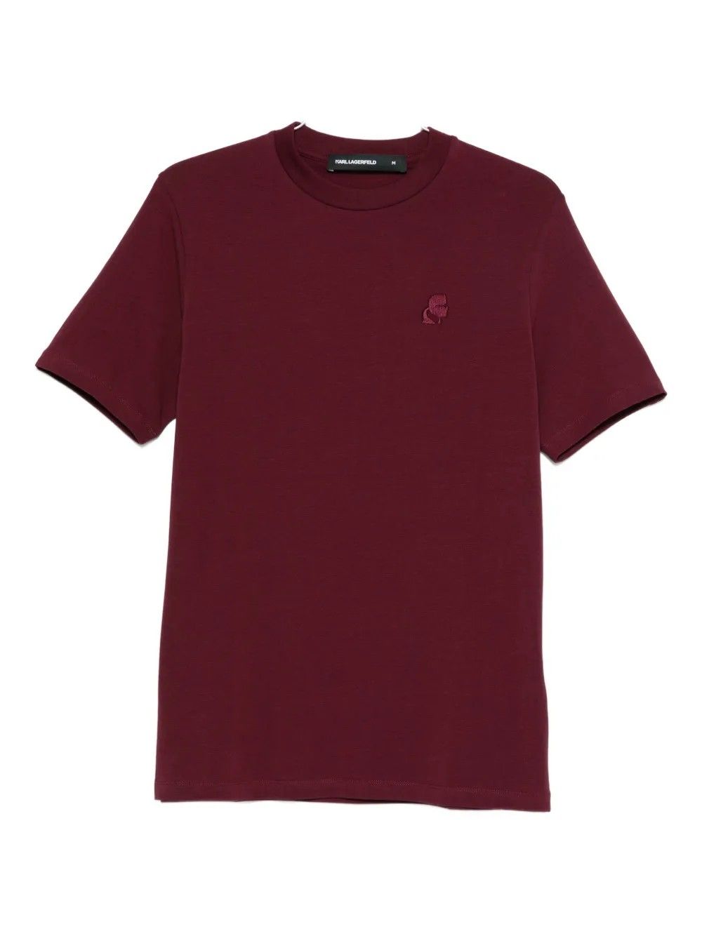 T-SHIRT CREWNECK MERLOT #380 KARL LAGERFELD T-shirt 75575055422