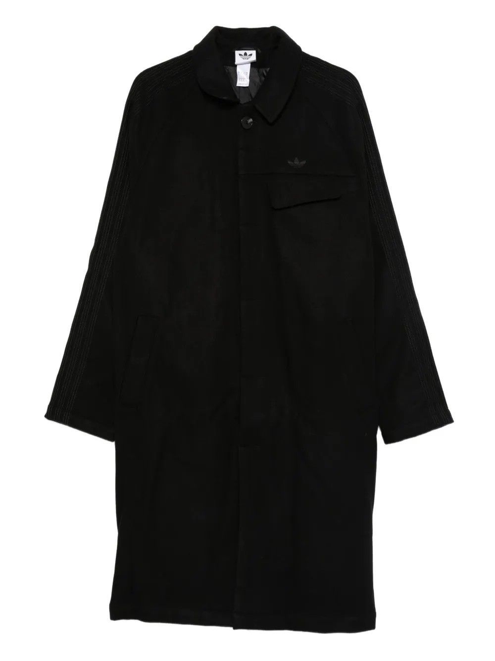 P ESS OVERCOAT #BLACK ADIDAS ORIGINALS Outerwear JW0120