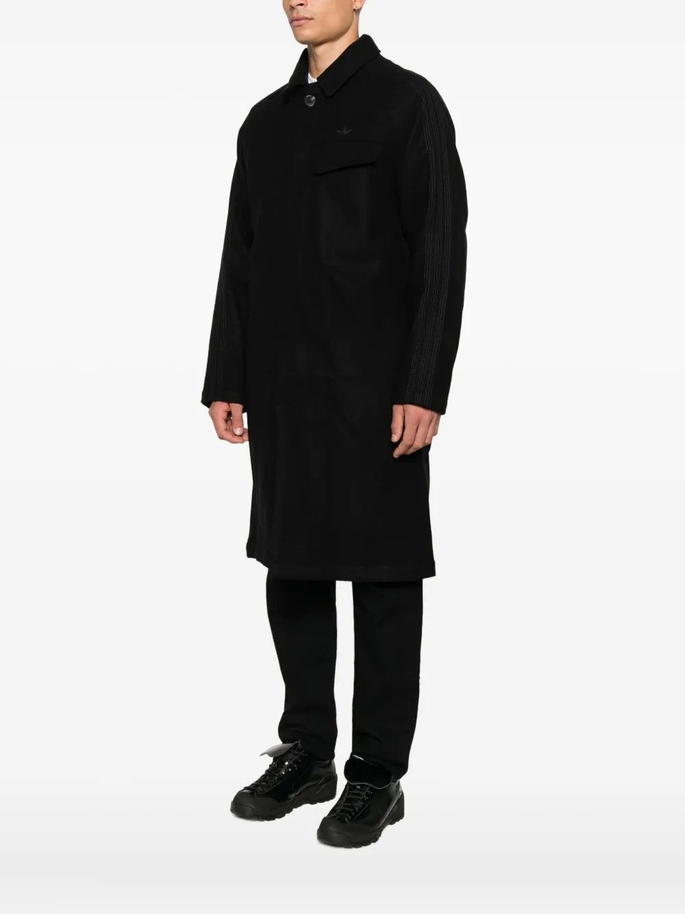 P ESS OVERCOAT #BLACK ADIDAS ORIGINALS Outerwear JW0120