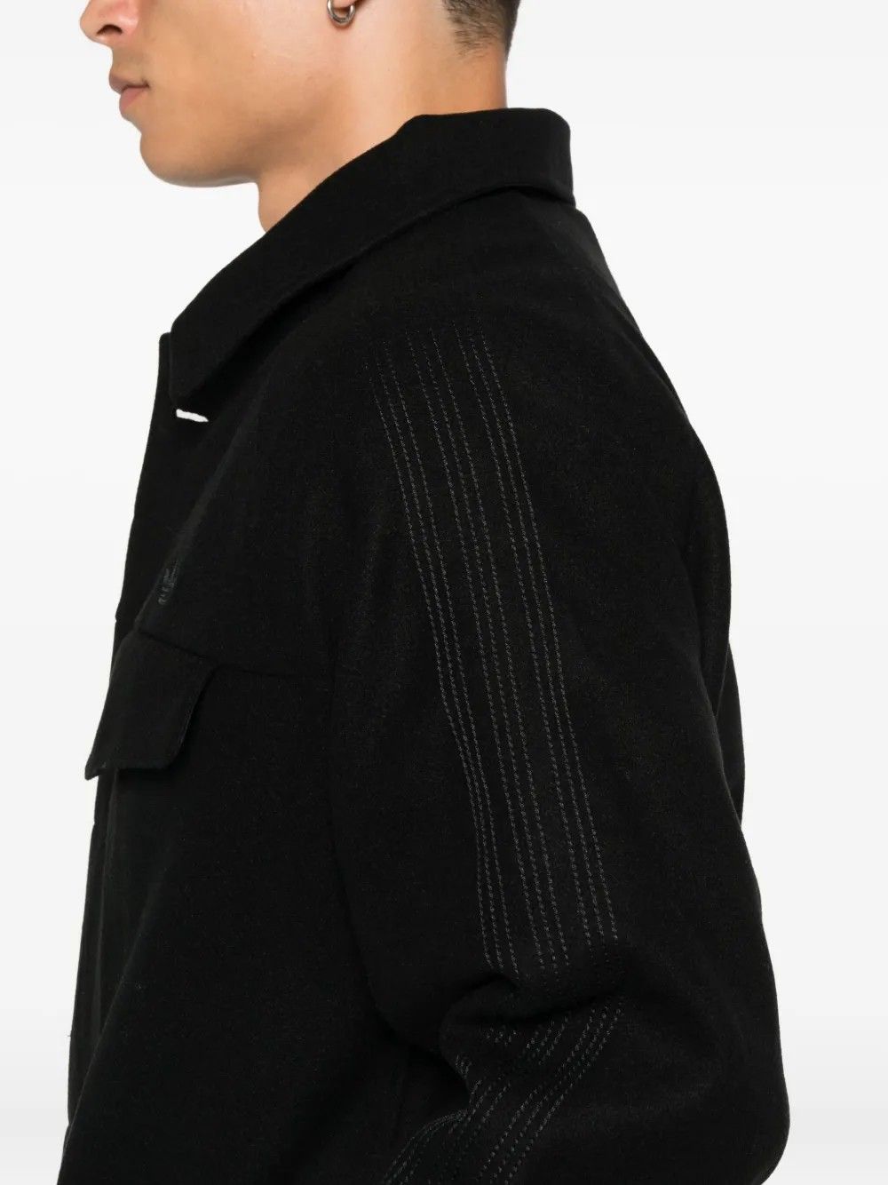 P ESS OVERCOAT #BLACK ADIDAS ORIGINALS Outerwear JW0120