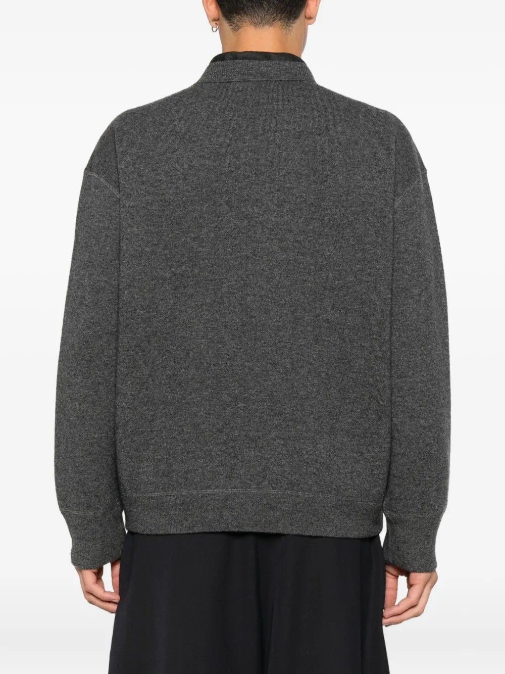 12GG CASHMERE DOUBLE SWEATSHIRT #CHARCOAL STUDIO NICHOLSON Jersey MORAY SNM 1394