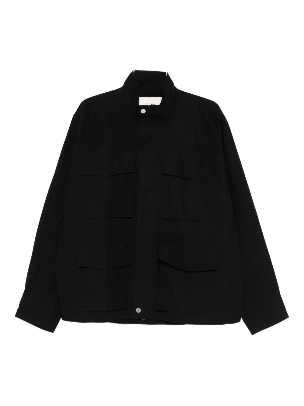 ELASTICATED WAIST JACKET #WASHED BLACK STUDIO NICHOLSON Capispalla VISTA SN 788