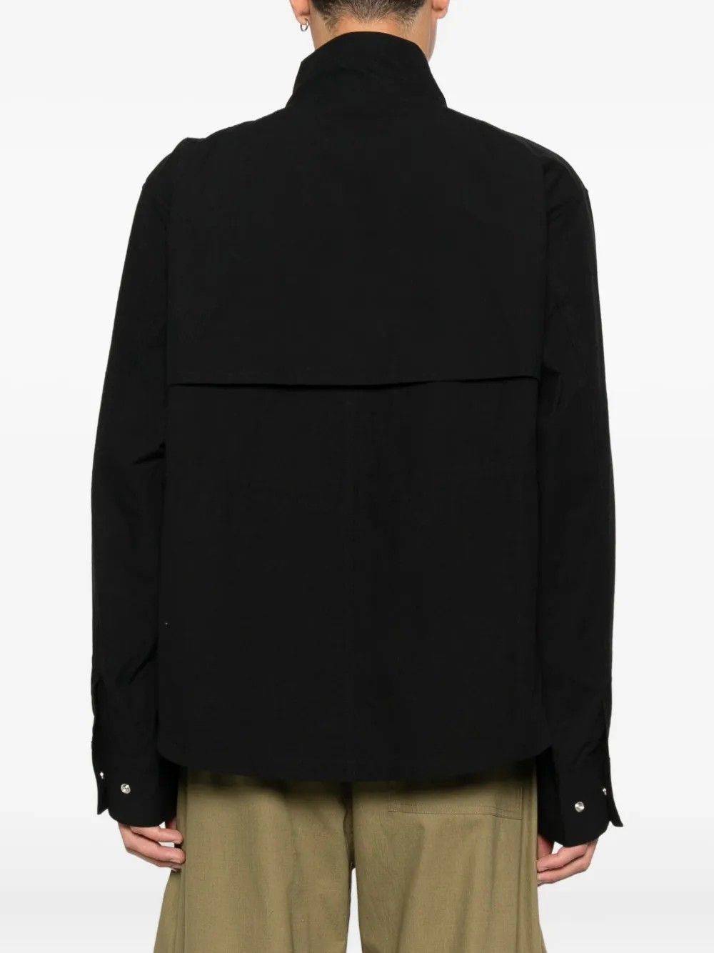 ELASTICATED WAIST JACKET #WASHED BLACK STUDIO NICHOLSON Outerwear VISTA SN 788