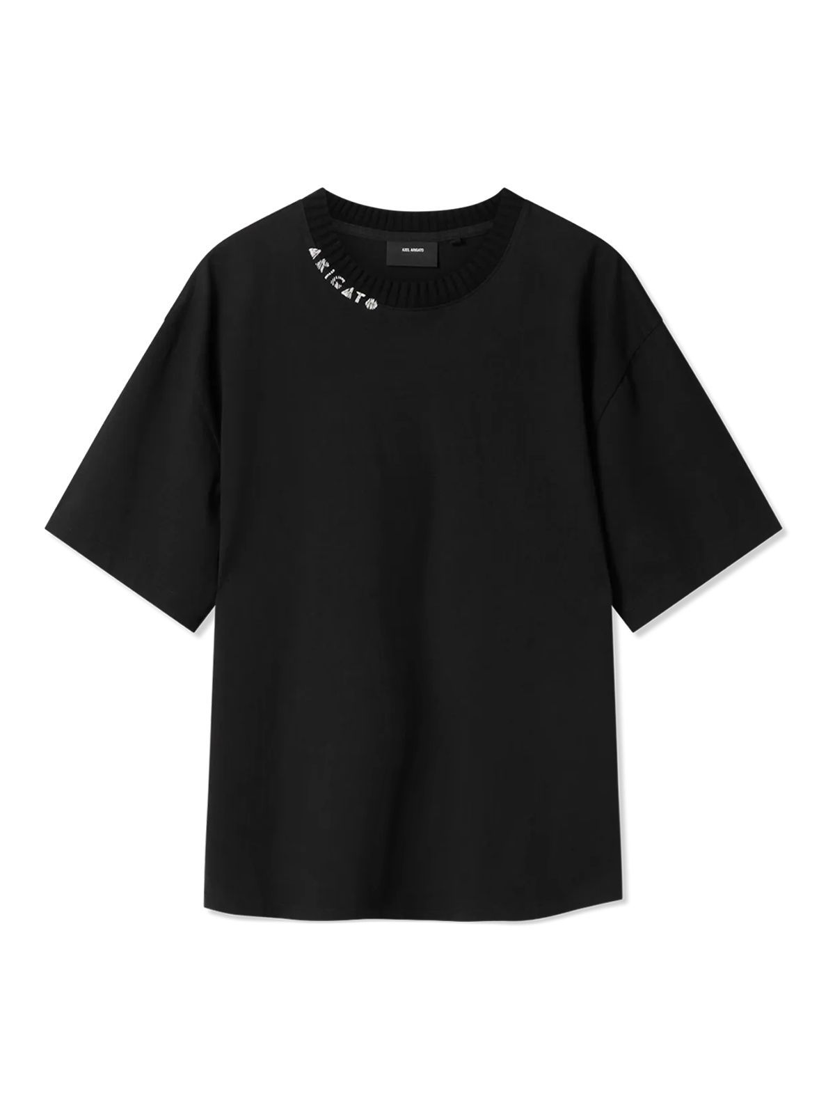 APEX RIBBED T-SHIRT #BLACK AXEL ARIGATO T-shirt A3319001