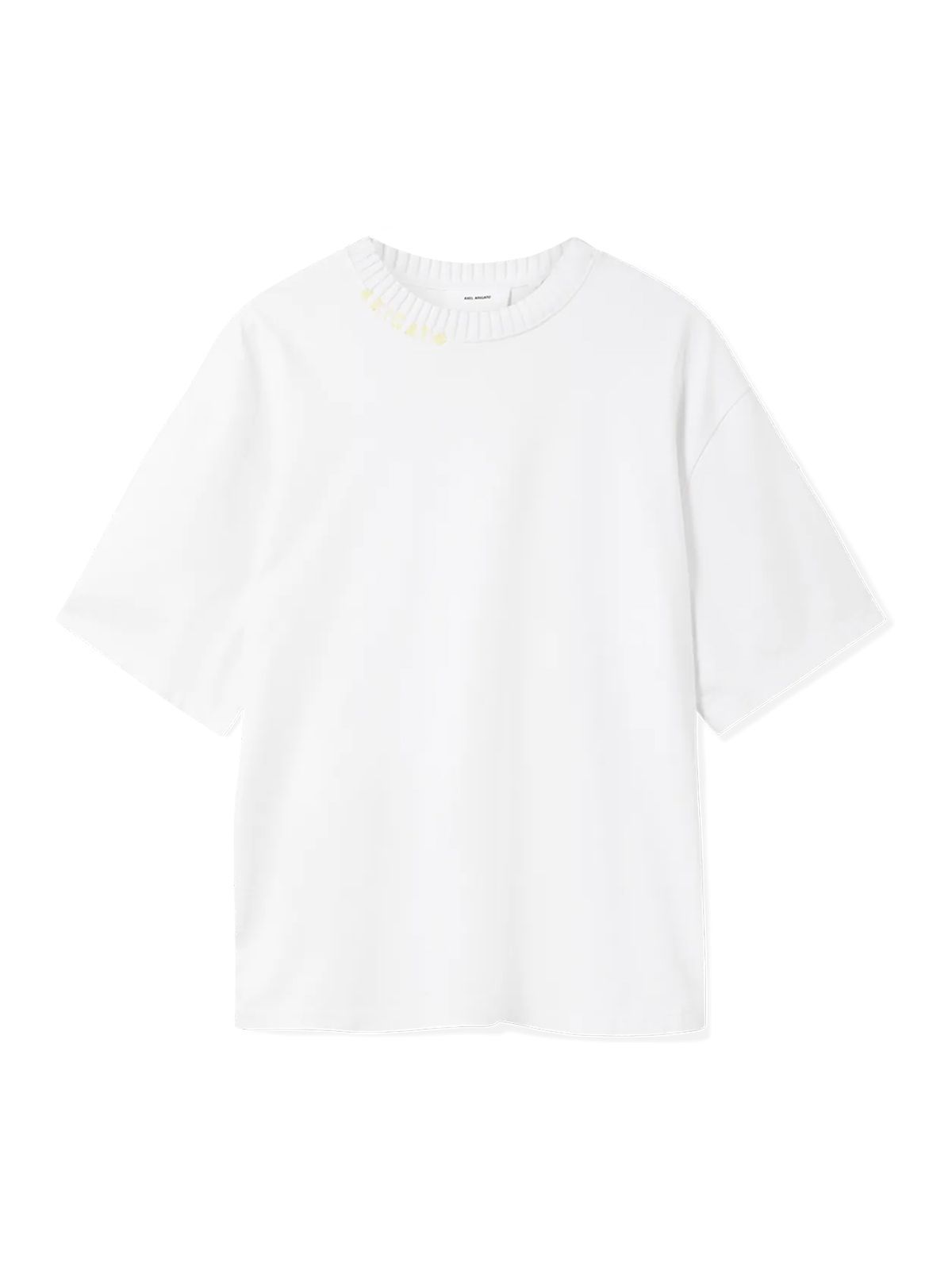 APEX RIBBED T-SHIRT #WHITE AXEL ARIGATO T-shirt A3319002