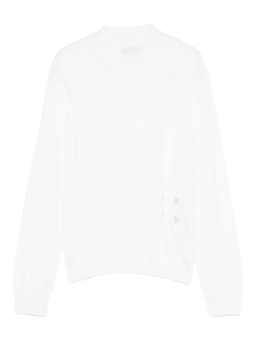 MAGLIA CHIUSA M/L LATTE #X0718 LIU JO Maglieria CF5041MA82O X0718