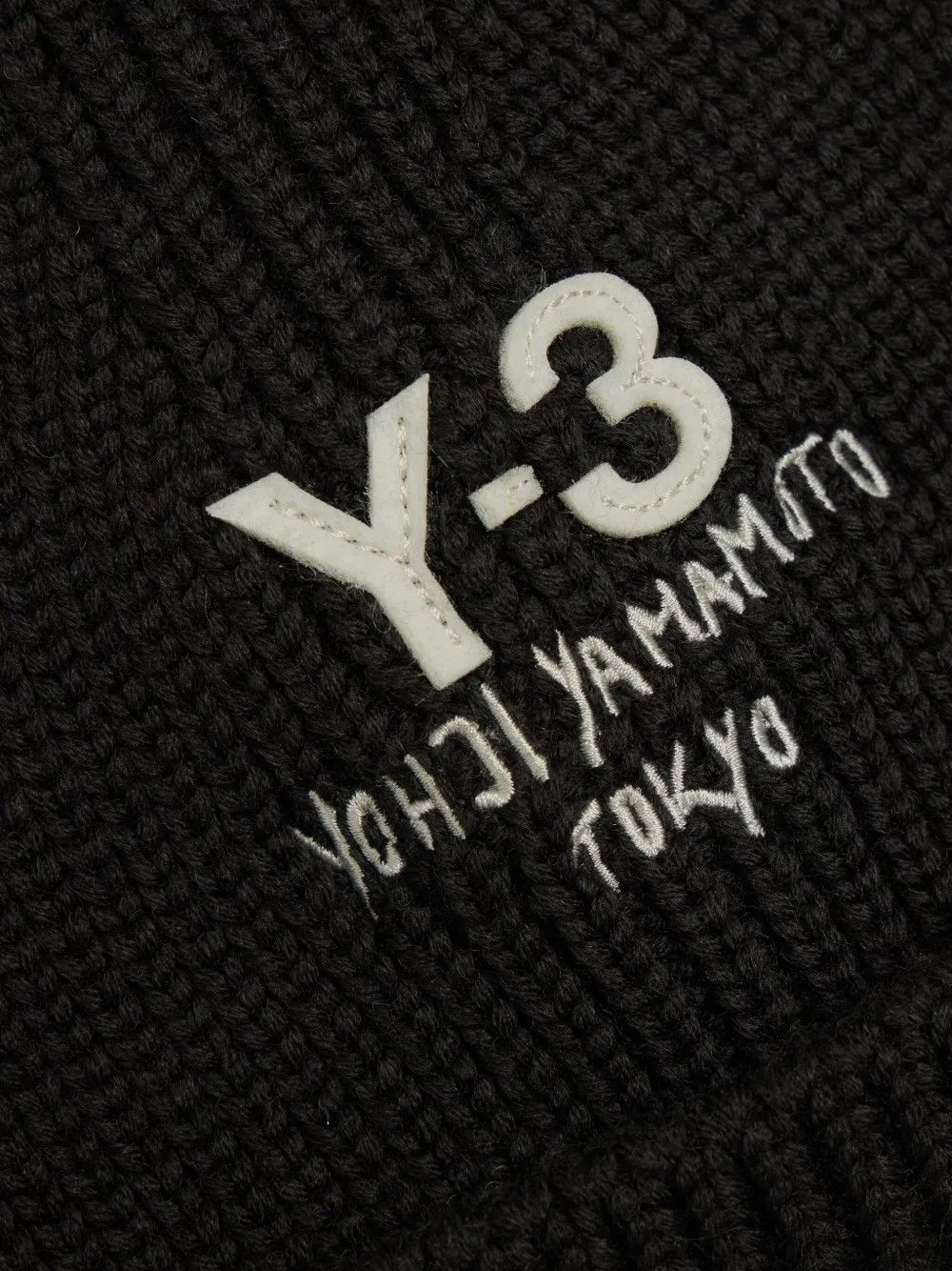 KNIT BEANIE #BLACK Y-3 Accessories JX8308