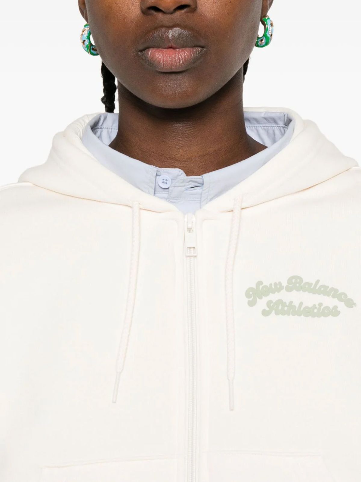 LINEAR HERITAGE FLEECE FULL ZIP #PERMAFROST NEW BALANCE Outerwear WJ53509PEF