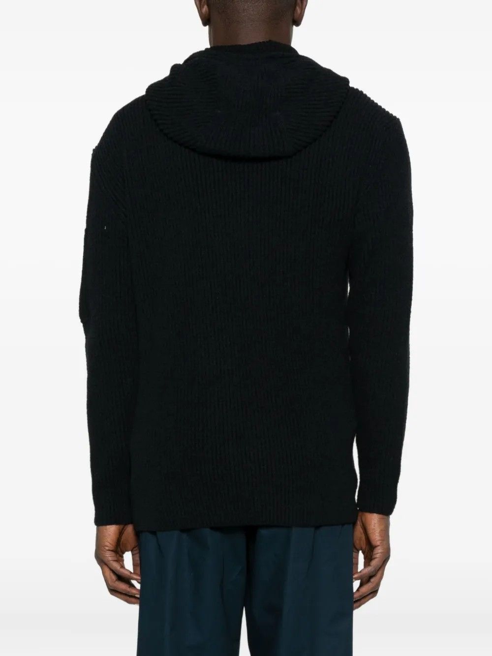 KNITWEAR CARDIGAN IN FLEECE KNIT #999 C.P. COMPANY Maglieria 19CMKN258A006170A