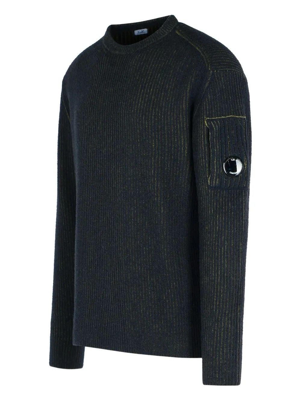 KNITWEAR CREW NECK IN FLEECE KNIT #652 C.P. COMPANY Jersey 19CMKN307A006170A