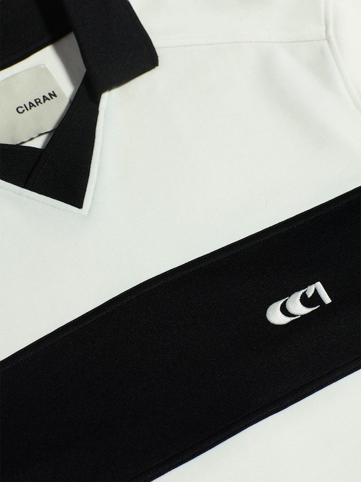 POLO #BIANCO CIARAN Maglieria CC1 TRACK SS POLO