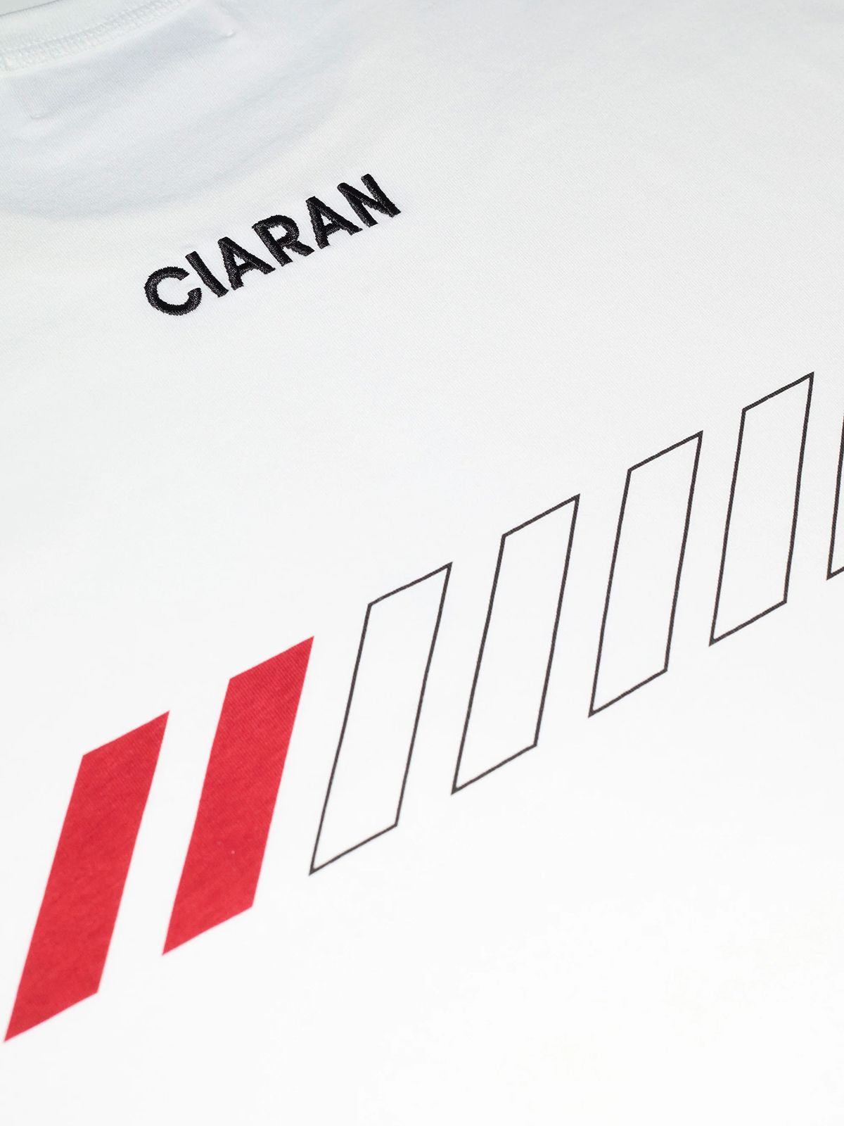 T-SHIRT #BIANCO CIARAN T-shirt CC1 GEO GRAPHIC TSHIRT