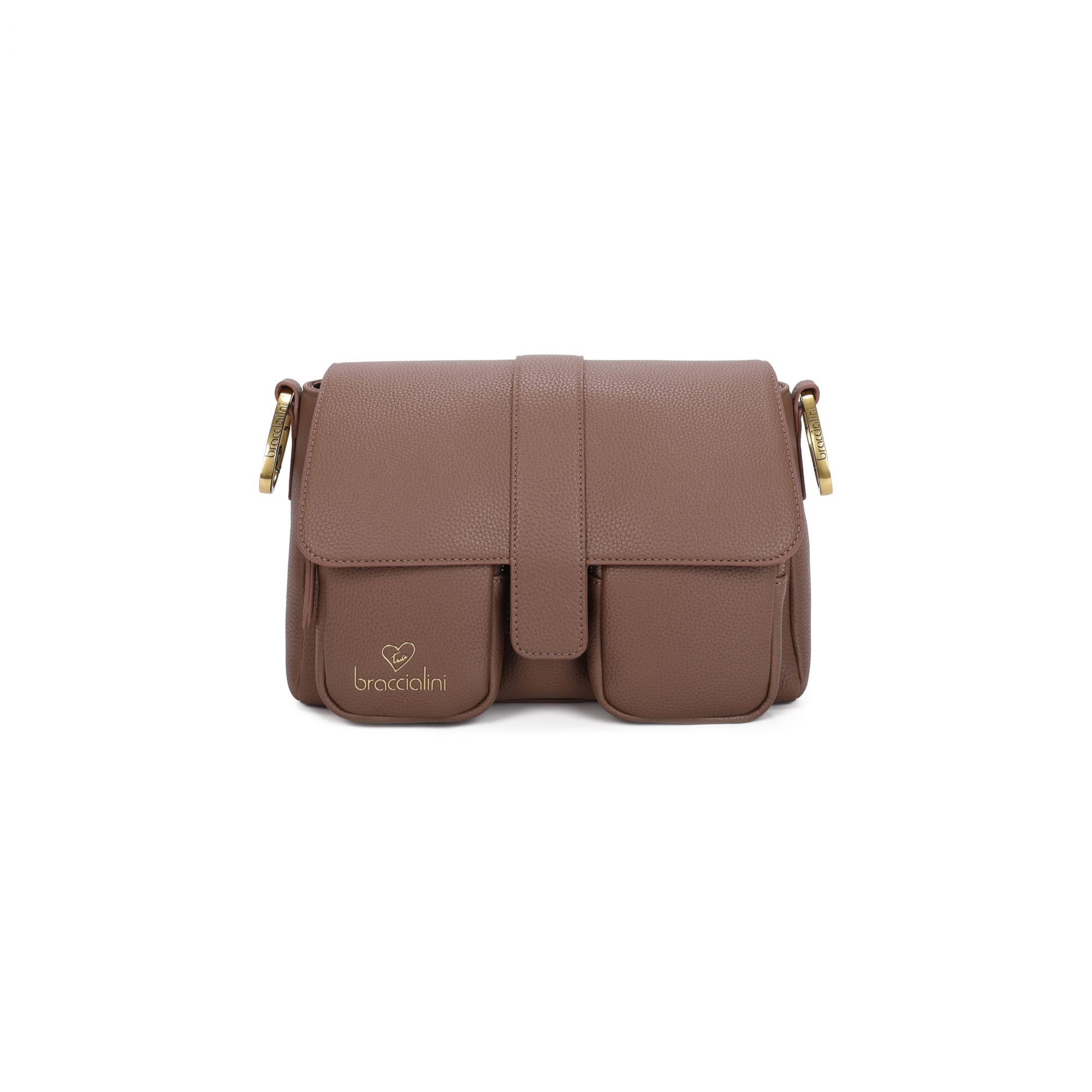 BORSA JINNY JEWELS MARRONE #300 BRACCIALINI Borse B18624-YY