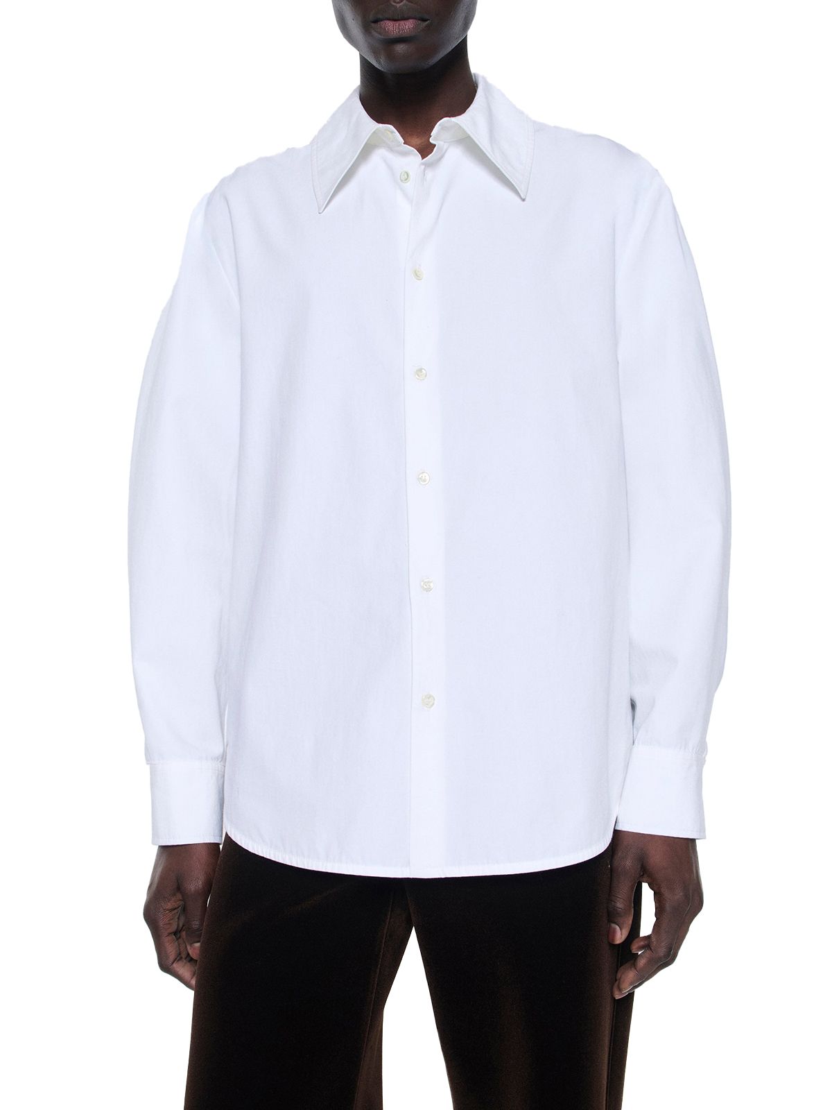 TRINO SHIRT POPLIN #WHITE FINE SEFR Camicie MFW25TRINOWHI