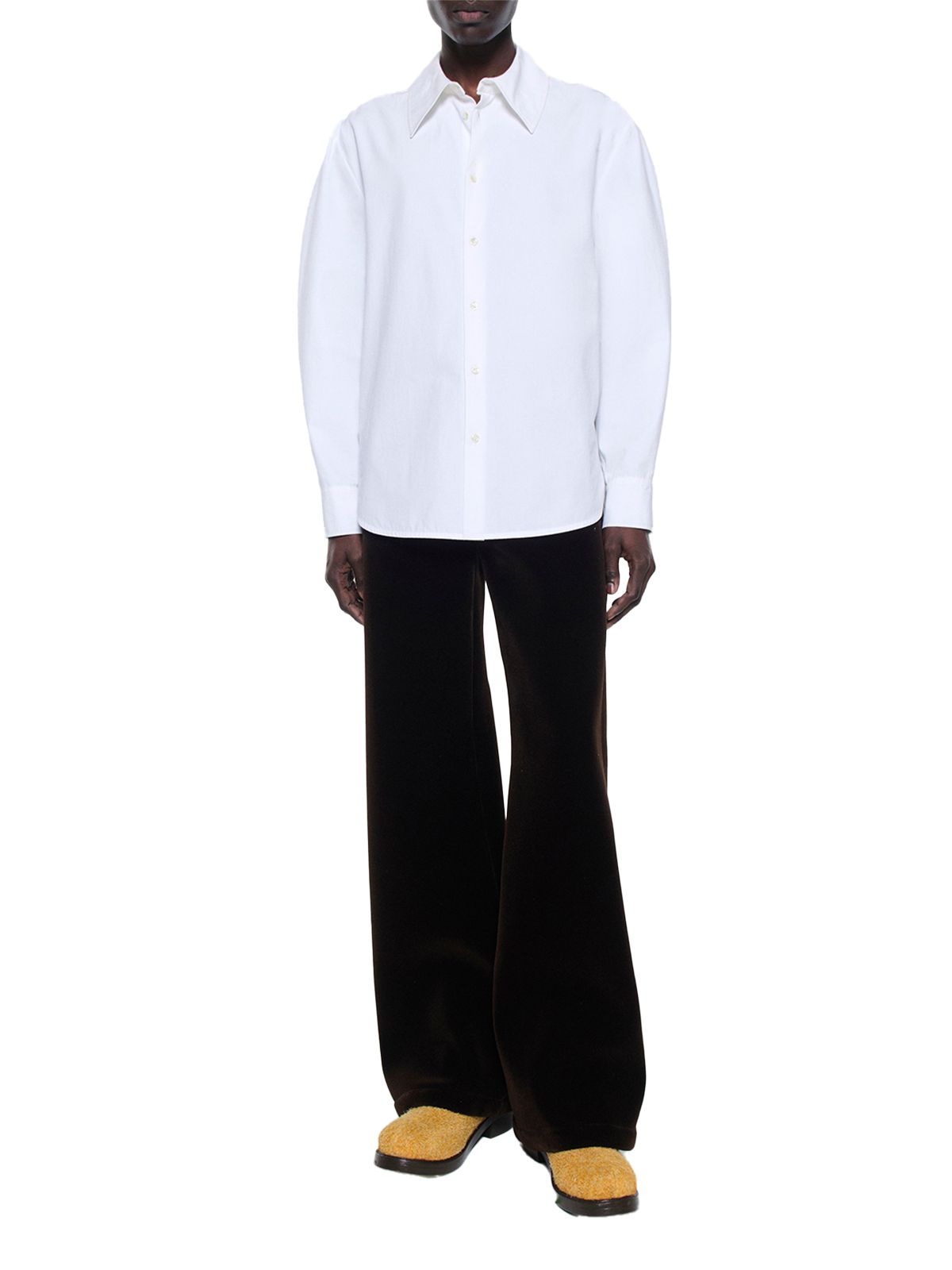 TRINO SHIRT POPLIN #WHITE FINE SEFR Shirt MFW25TRINOWHI