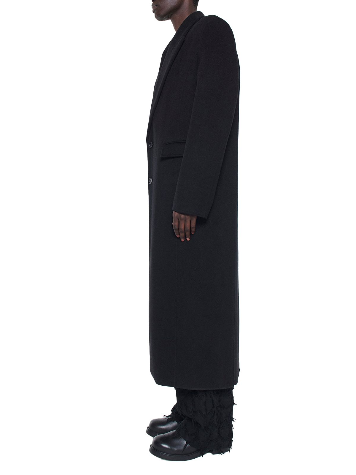 TETSU COAT #SHUNGITE DOUBLE SEFR Outerwear MFW25TETSUSHU