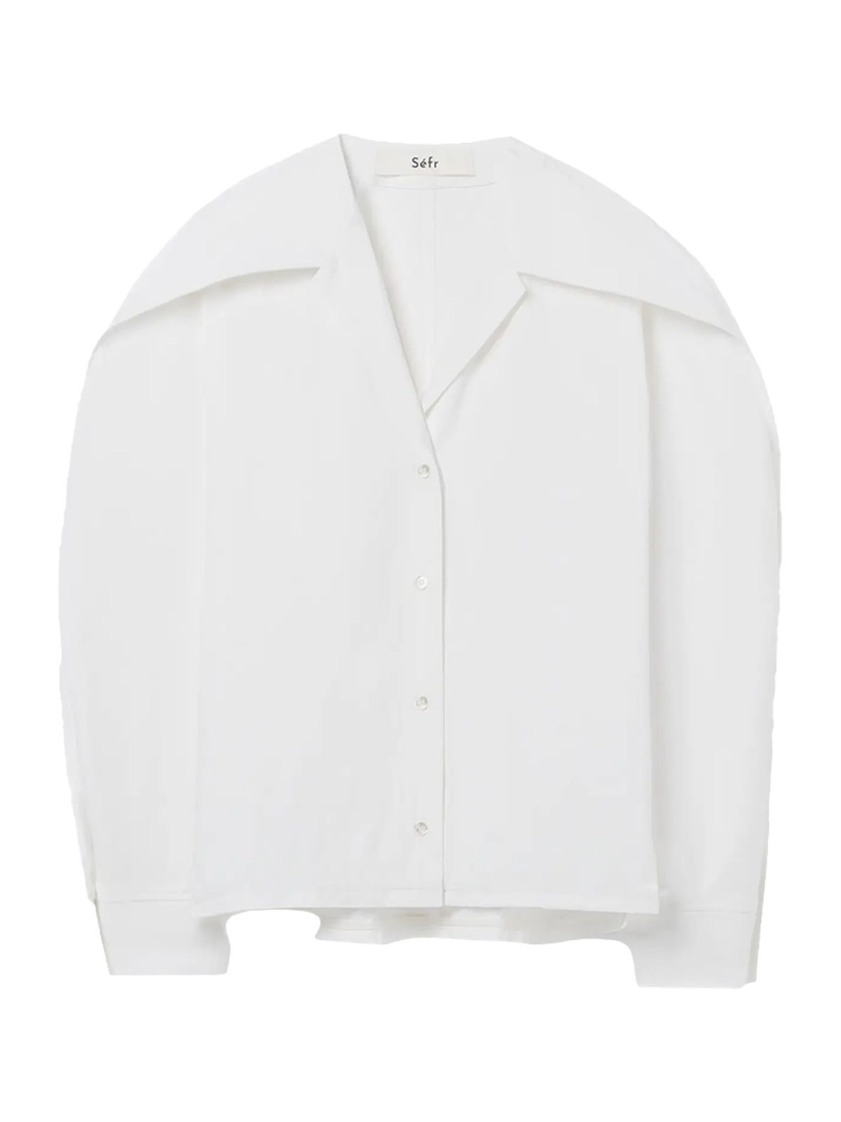 ARC SHIRT FINE POPLIN #WHITE SEFR Maglieria WFW25ARCWHI