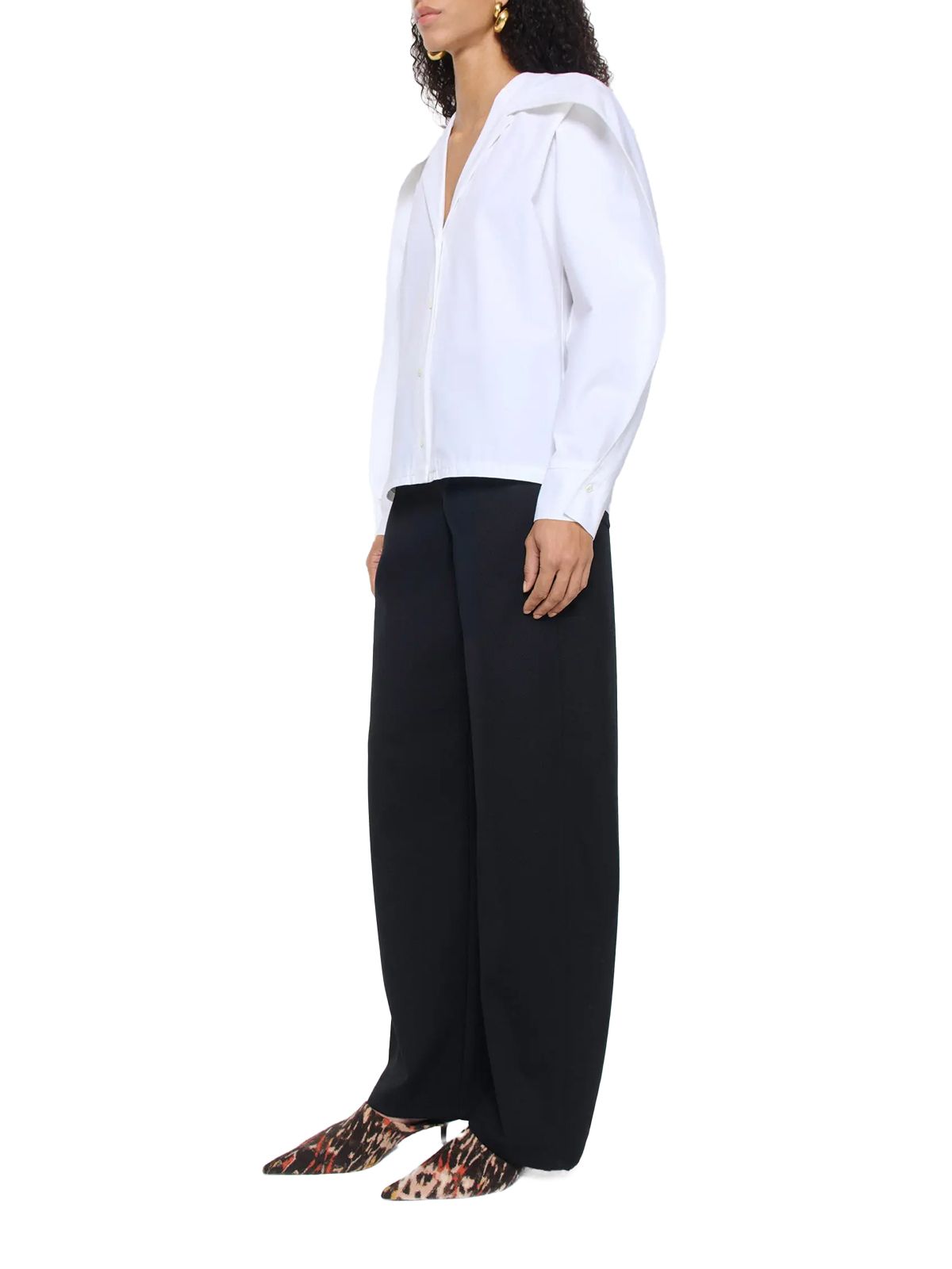 ARC SHIRT FINE POPLIN #WHITE SEFR Maglieria WFW25ARCWHI