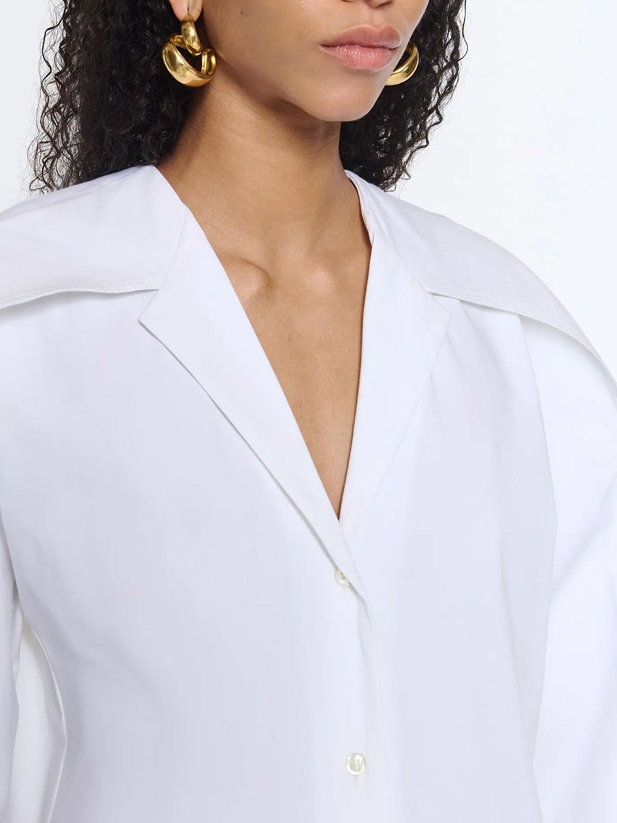 ARC SHIRT FINE POPLIN #WHITE SEFR Maglieria WFW25ARCWHI