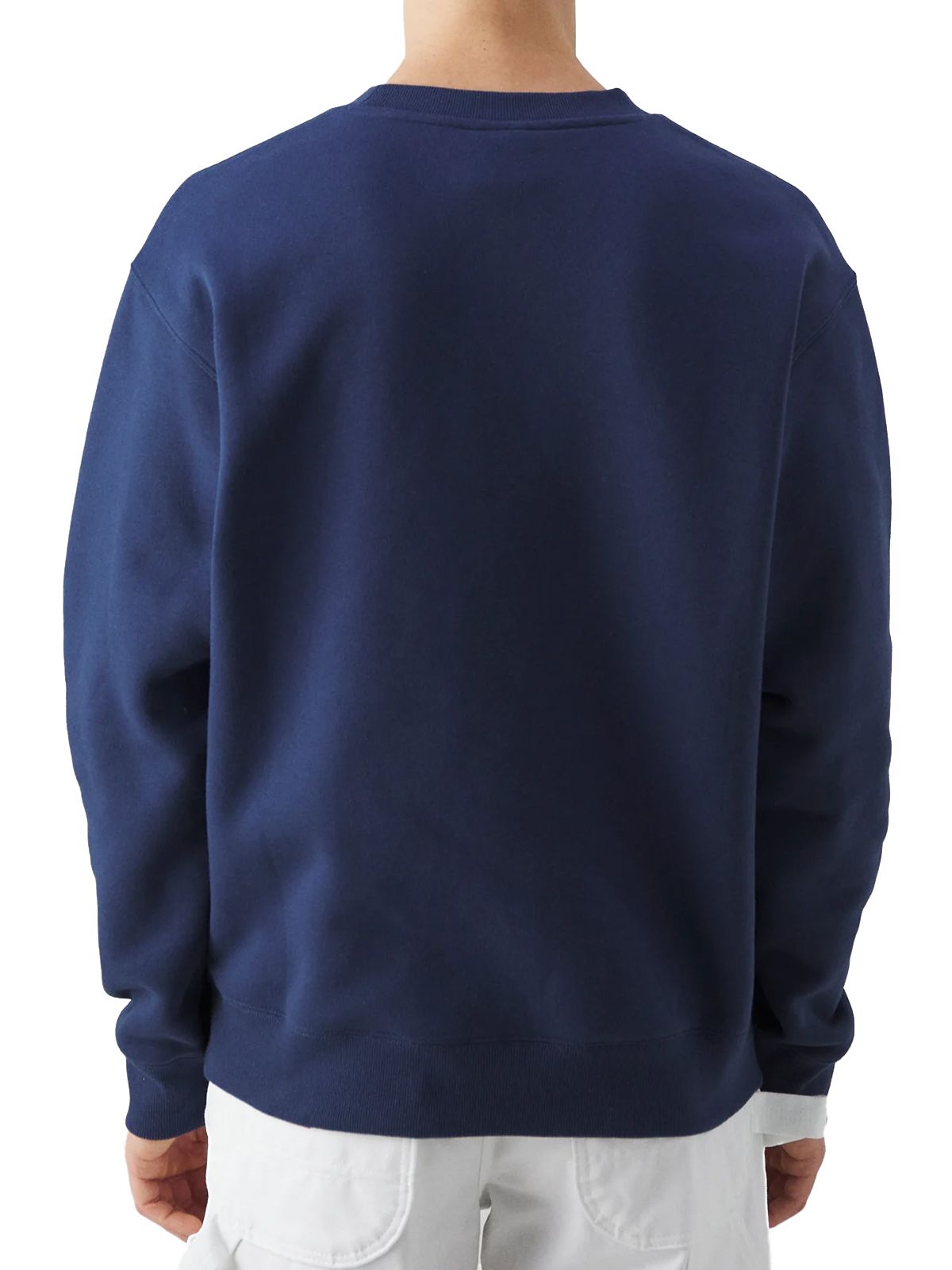 SPORT ESSENTIALS FLEECE CREW #NAVY NEW BALANCE Felpe MT41510NNY