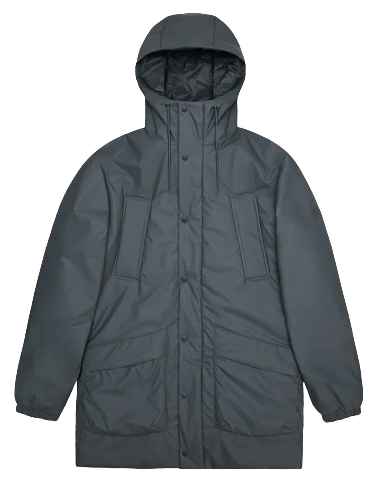 LOHJA LONG INSUL.CARGO JACKET #LAGOON RAINS Outerwear RA17120