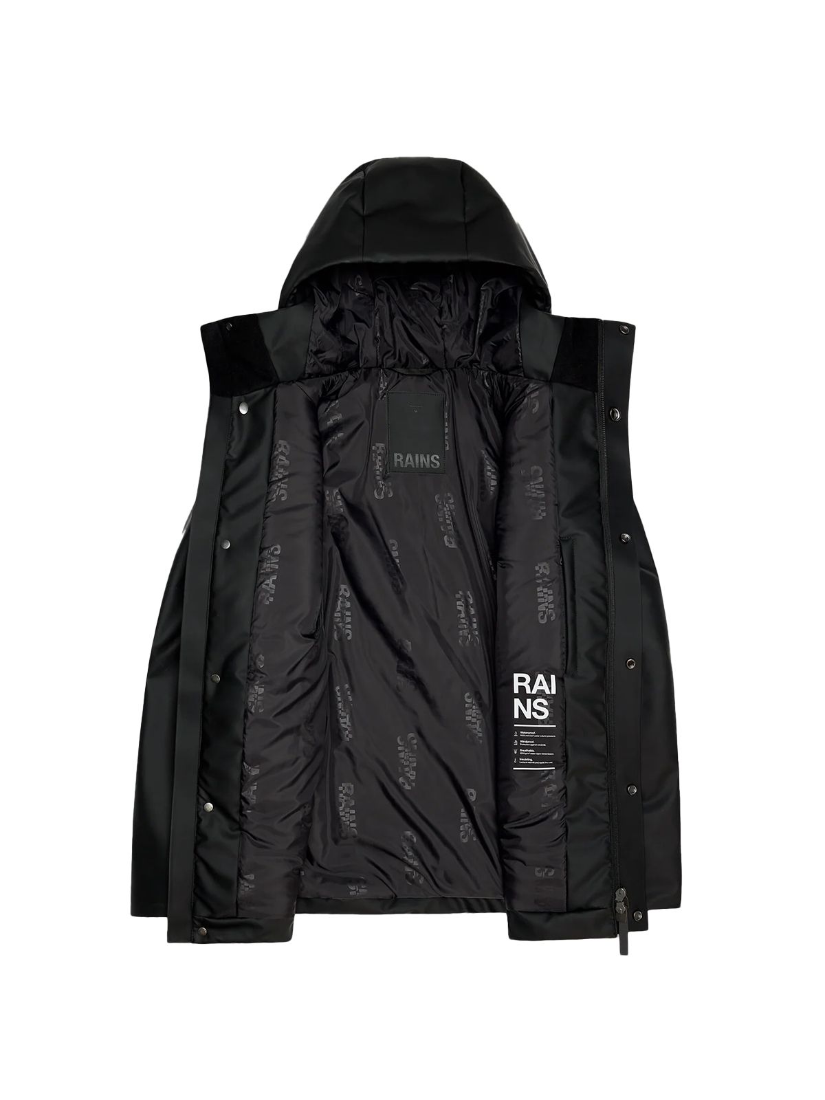 NOME PARKA #BLACK RAINS Outerwear RA21450