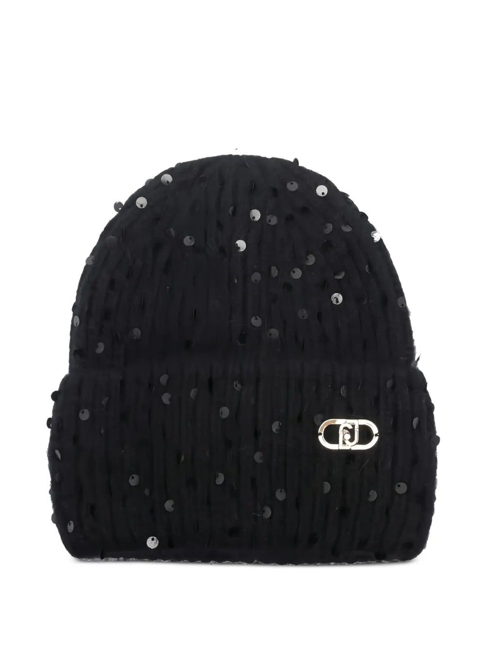 BEANIE FULL PAILLETTES NERO #22222 LIU JO Accessories 2F5012M0300 22222
